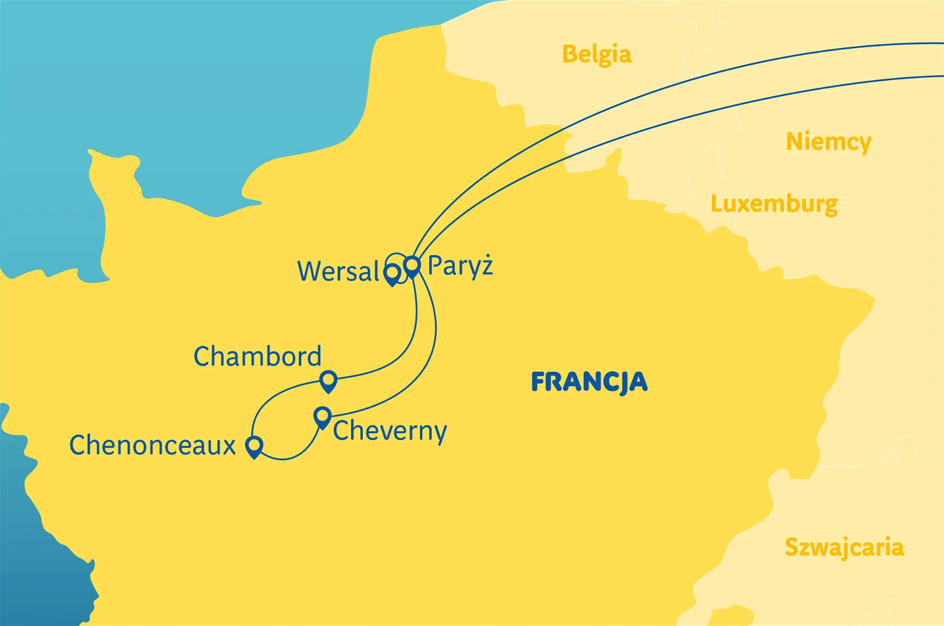 Francja – Paryż i Zamki nad Loarą – 7 dni